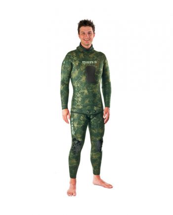 Mares Rash Guard Top w/ Chest Pad Green