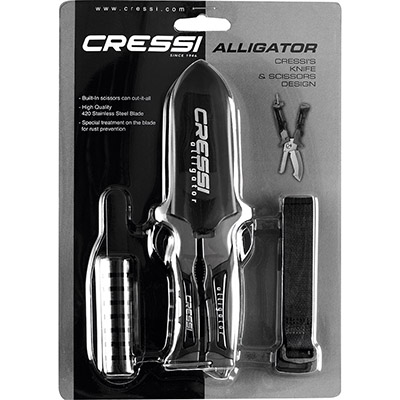 Cressi Alligator - Scissor/Knife