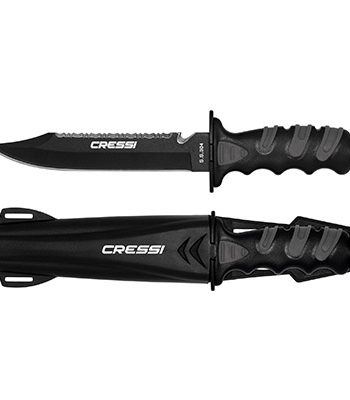 Cressi Giant Knife - Black/Silver