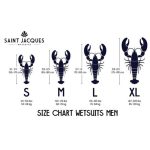 Saint Jacques CLOVIS – Shorty Short Sleeve Back Zipper – 2  mm