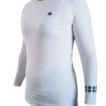 Saint Jacques Lycra Long Sleeves White Shirt UV Protection - Women