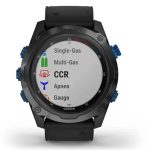 GARMIN Descent™ Mk2i - Titanium Carbon Gray DLC with Black Band