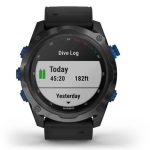 GARMIN Descent™ Mk2i - Titanium Carbon Gray DLC with Black Band